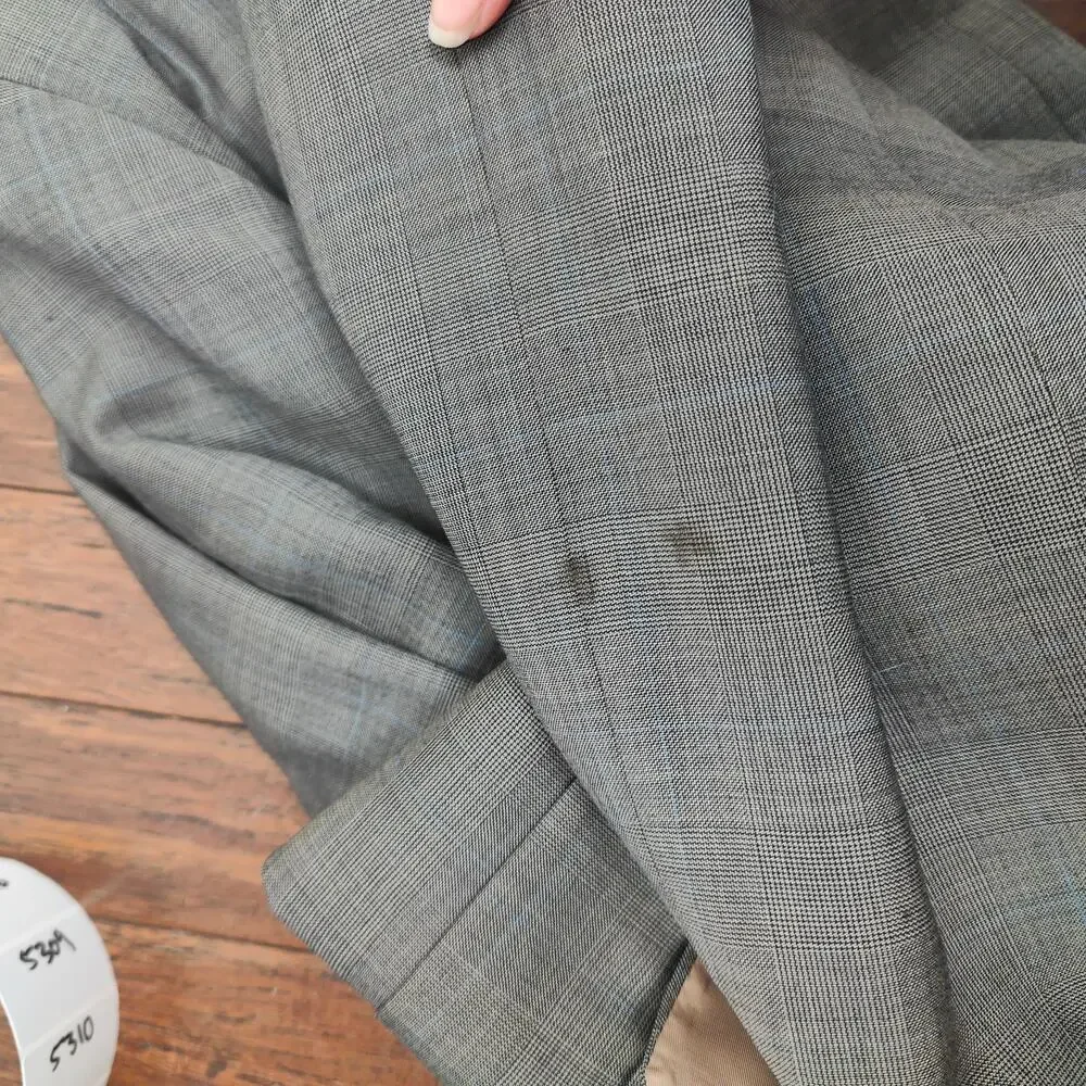 Lauren Ralph Lauren Blazer Mens 46L‎ Tan Brushed 100% Wool Preppy Suit